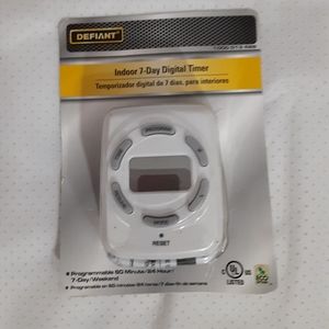 🌹Defiant indoor 7-Day digital timer